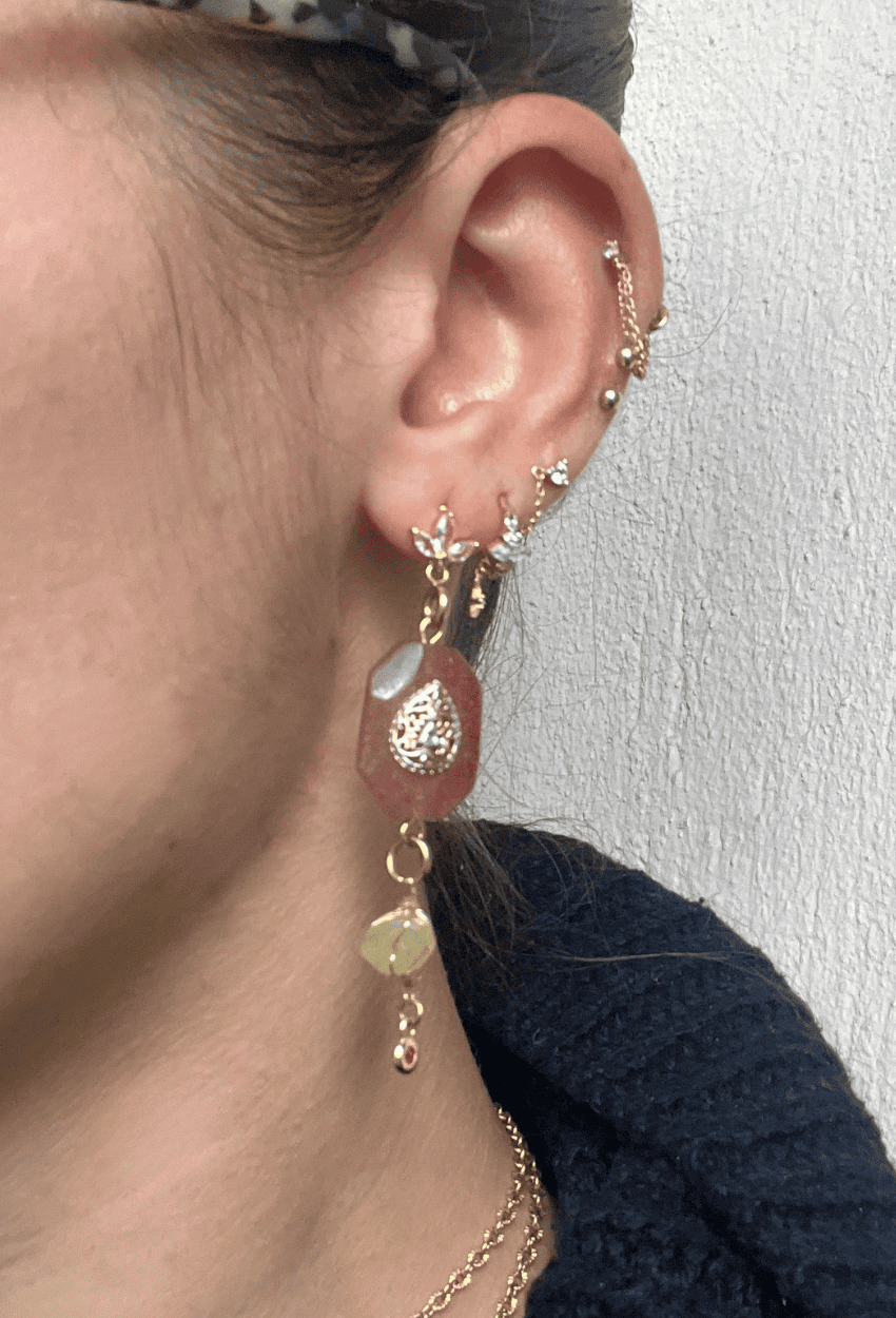 boucles_d'oreilles_pondichery_puces_fleurs_asymétriques_unitaire1