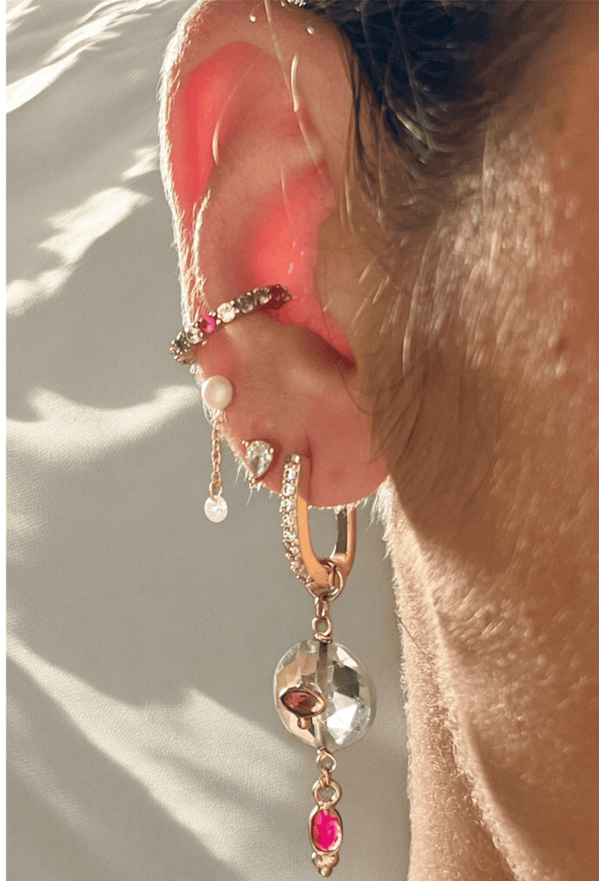 boucles_riyad_améthyste_verte_dormeuses_zircons_oreille_droite