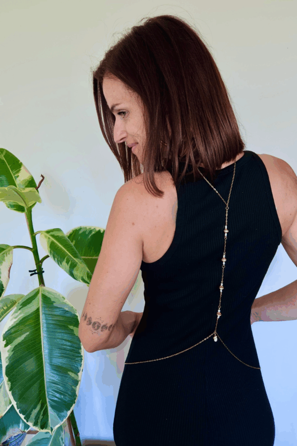 Bijou de corps JAIPUR vue de dos