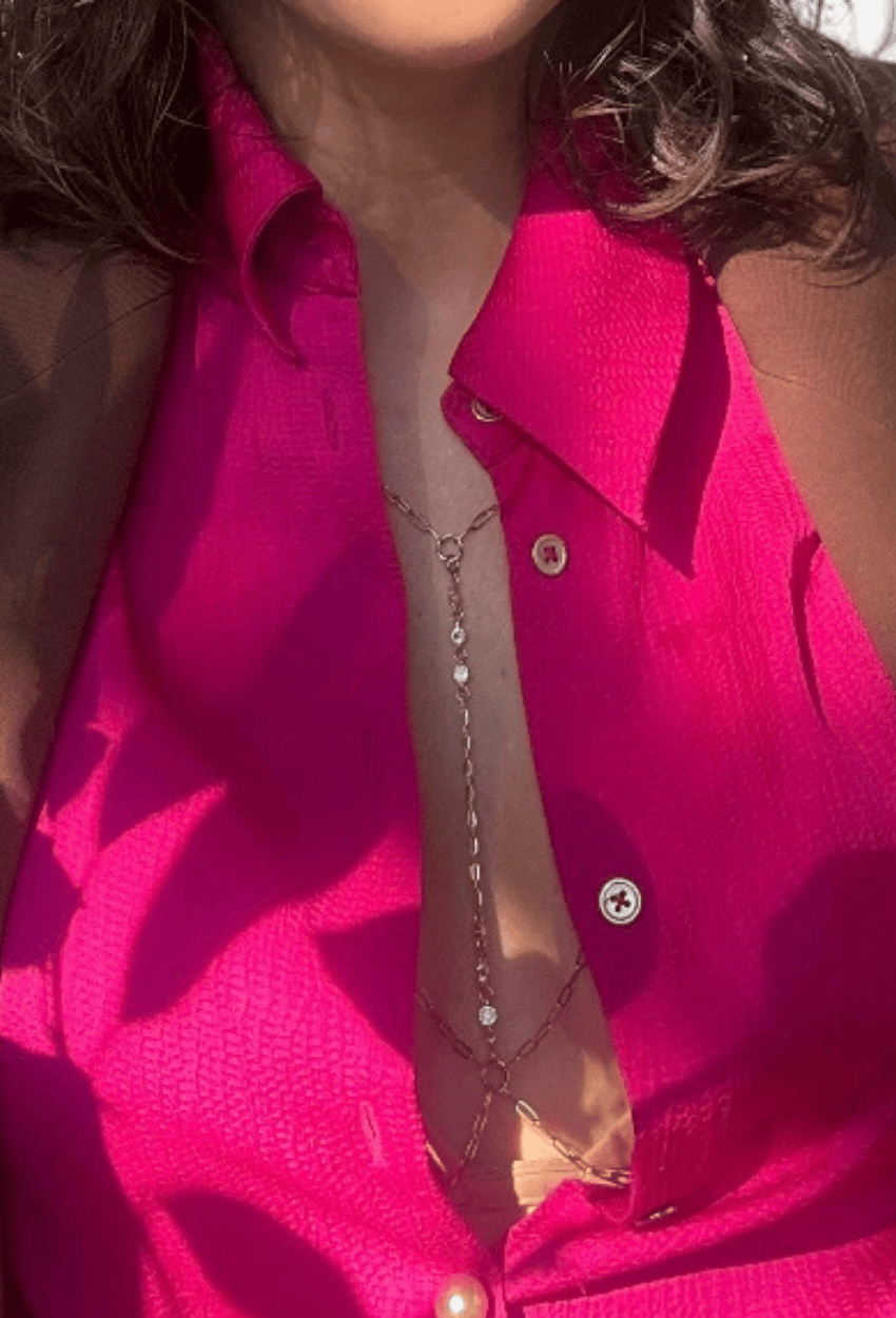 Bijou de corps LA RINCONADA sur chaîne NAIROBI