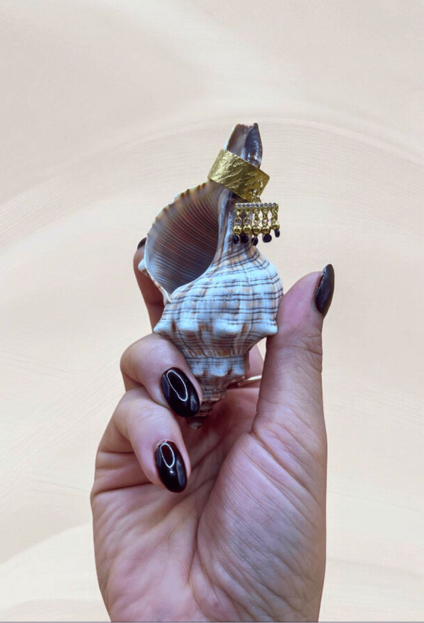 bague_apu_tourmalines_noires_coquillage