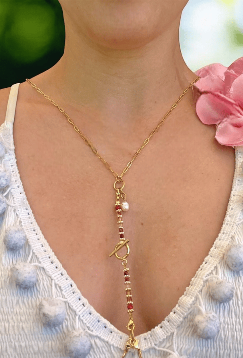 Bijou de corps LE CAP sur chaîne JAIPUR