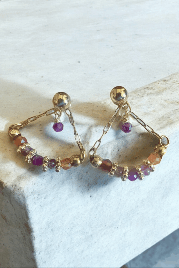 Boucles LE CAP rondes sur pierre