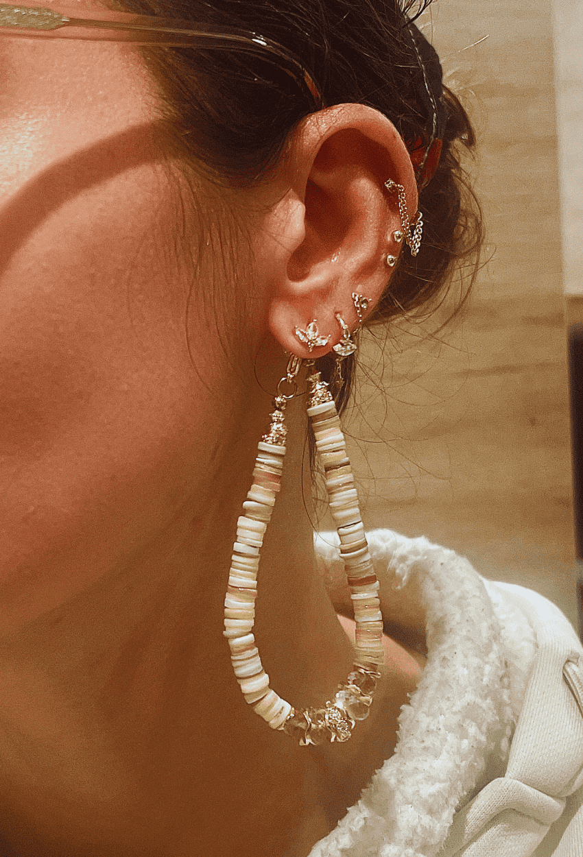 Boucles ZANZIBAR portées