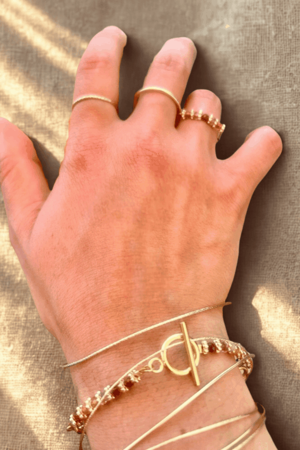 Bracelet LE CAP et sa bague LE CAP