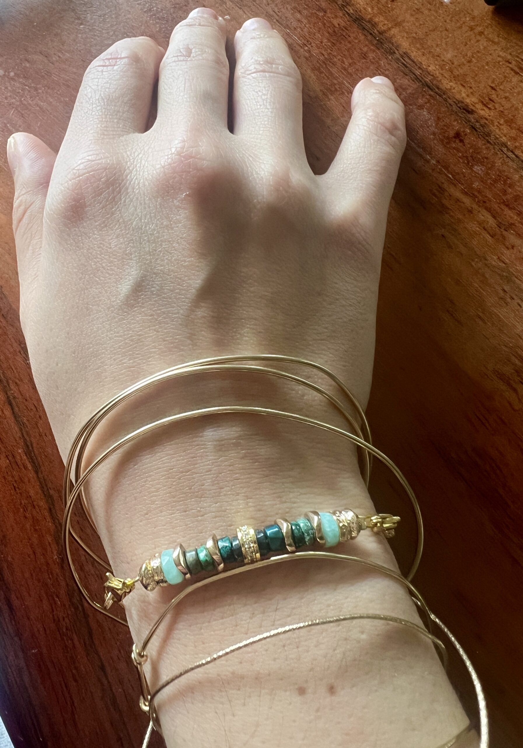 bracelet goldfilled interchangeable TATAOUINE