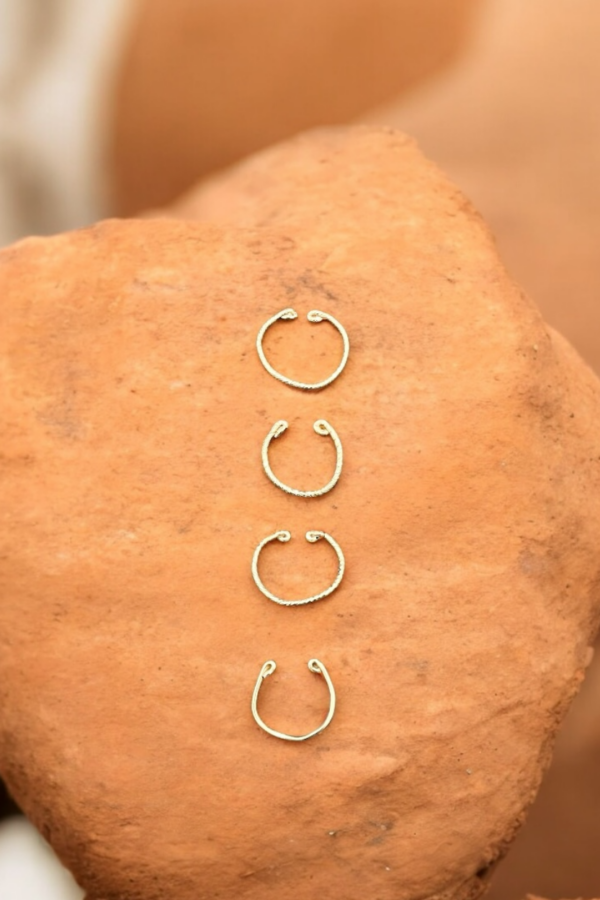 ear-cuff bague d'orteil goldfilled