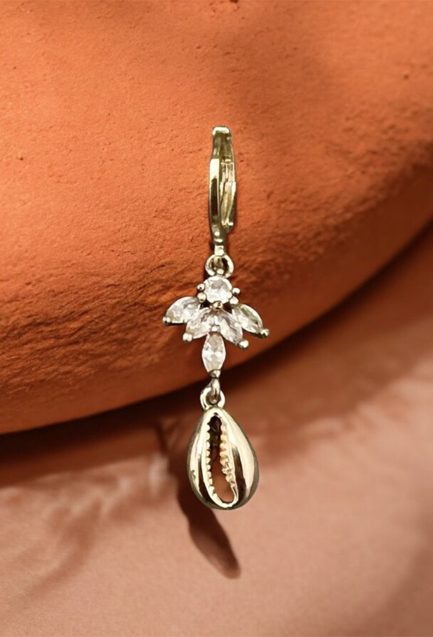 mignardise créole pendentif cauri