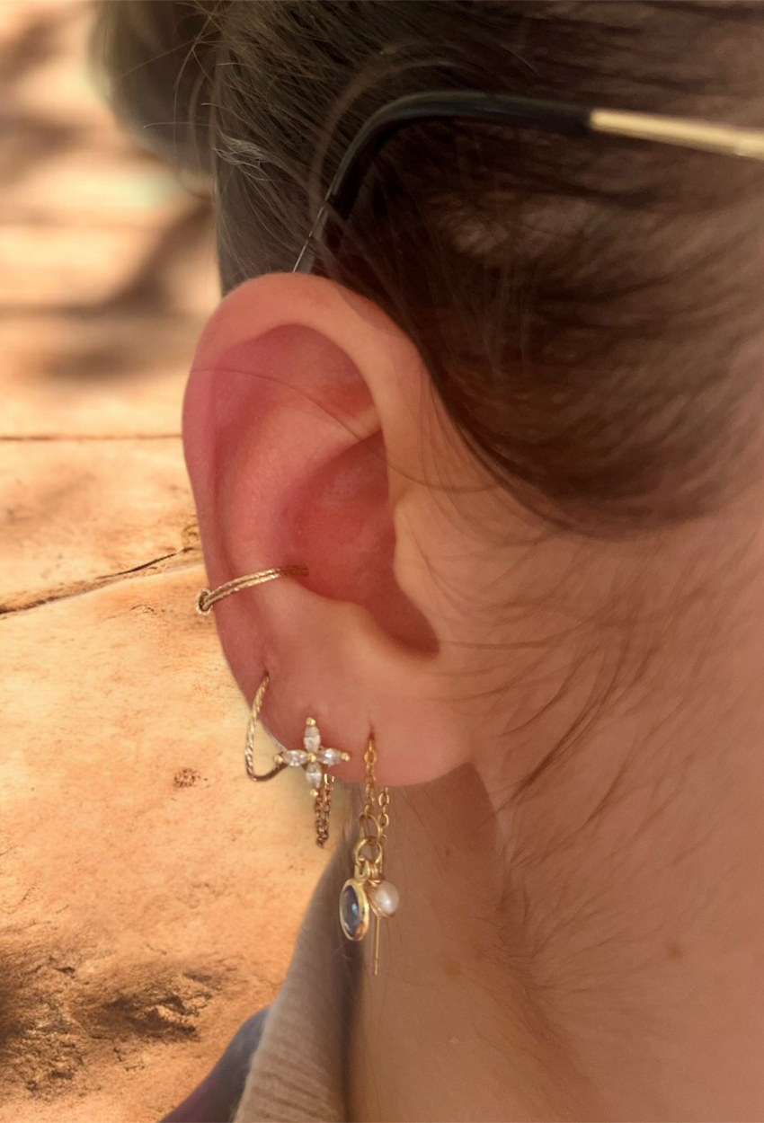 mignardise goldfilled créole ear-cuff