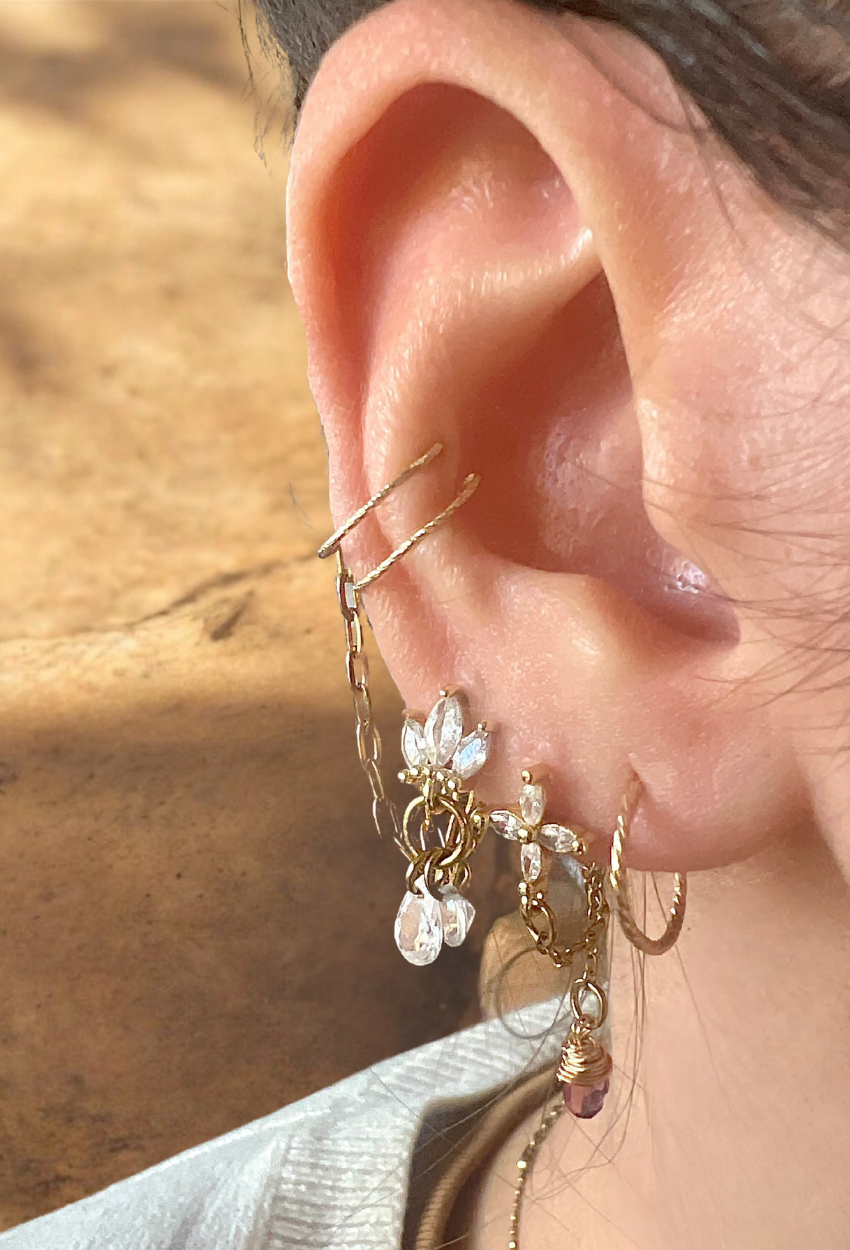 mignardises mini-créole en GF diamanté