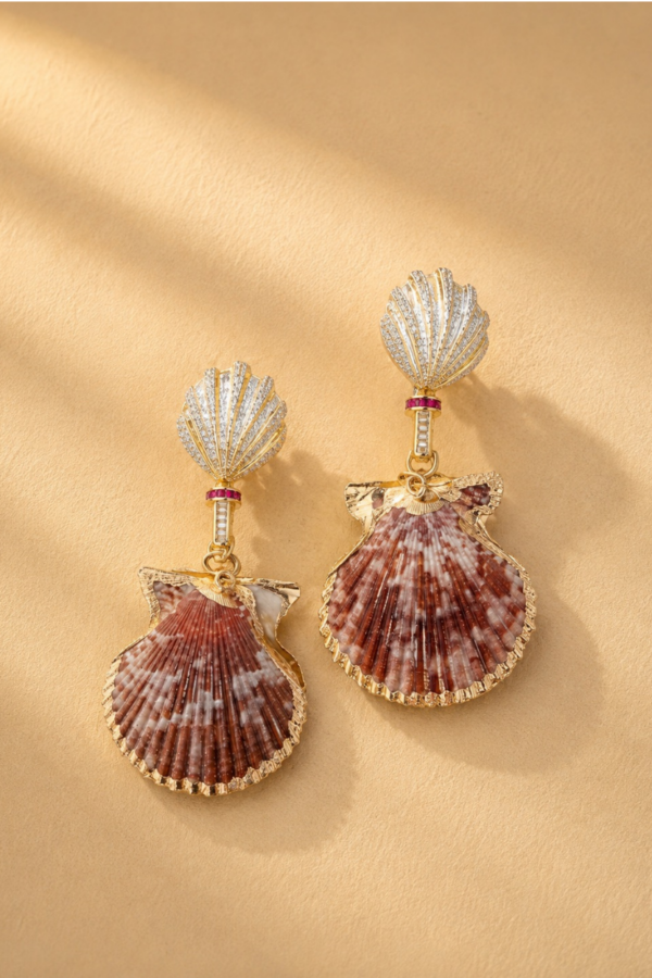 ANAPA - "Les reflets marins" version ORANGE & ROUGE